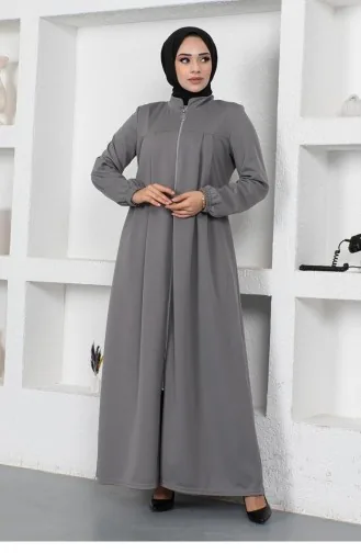 Gray Abaya 2049MG.GRI