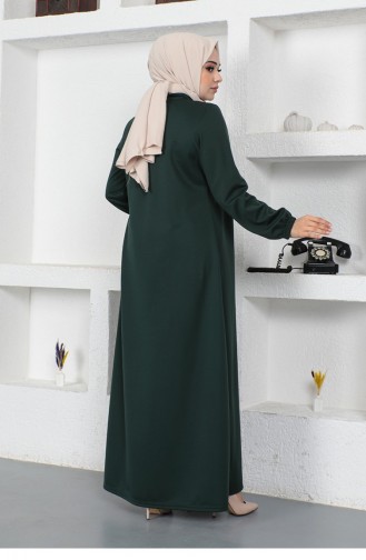 Abayas Vert emeraude 2049MG.ZMR