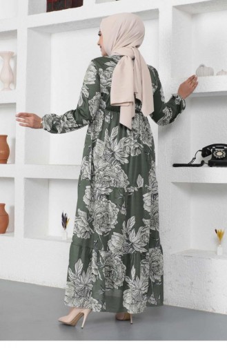 Robe Hijab Khaki 14434