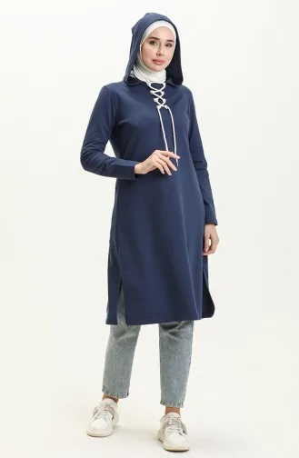 Sweat-shirt 3030-11 İndigo 3030-11