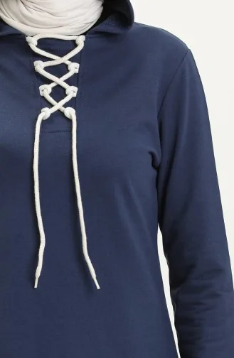 Sweat-shirt 3030-11 İndigo 3030-11