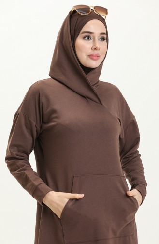 Kangaroo Pocket Sport Tunic 3032-03 Brown 3032-03