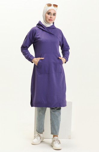 Kangaroo Pocket Sports Tunic 3032-05 Purple 3032-05