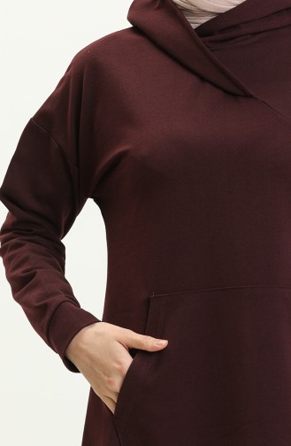 Kangaroo Pocket Sports Tunic 3032-04 Plum 3032-04