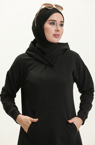 Kangaroo Pocket Sports Tunic 3032-01 Black 3032-01