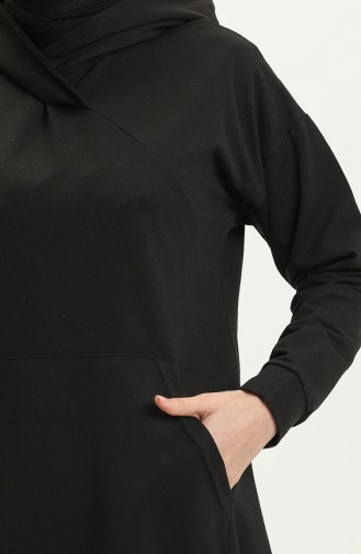 Kangaroo Pocket Sports Tunic 3032-01 Black 3032-01