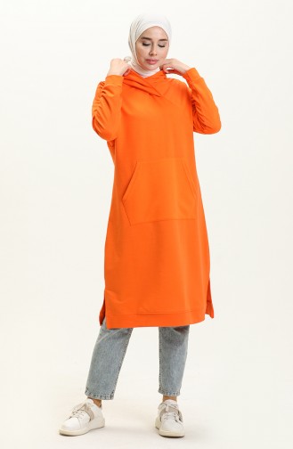 Kangaroo Pocket Sports Tunic 3032-10 Orange 3032-10