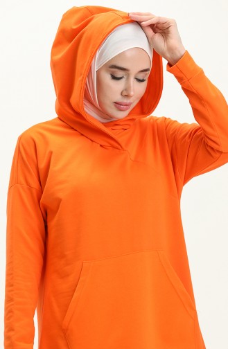 Kangaroo Pocket Sports Tunic 3032-10 Orange 3032-10