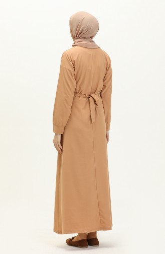 Belted Dress 70004-05 Biscuit 70004-05