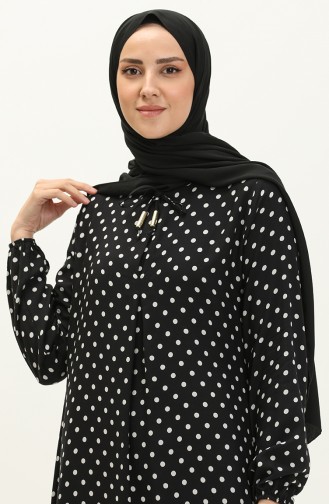 Black İslamitische Jurk 4570-03