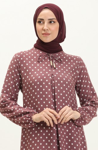 Dusty Rose İslamitische Jurk 4570-04