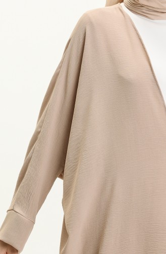 Bat Sleeve Poncho 2571-03 Mink 2571-03