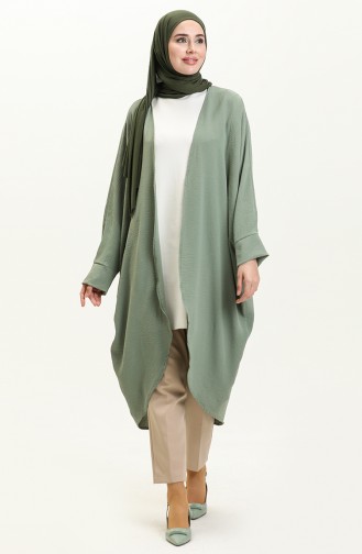 Bat Sleeve Poncho 2571-04 Green 2571-04