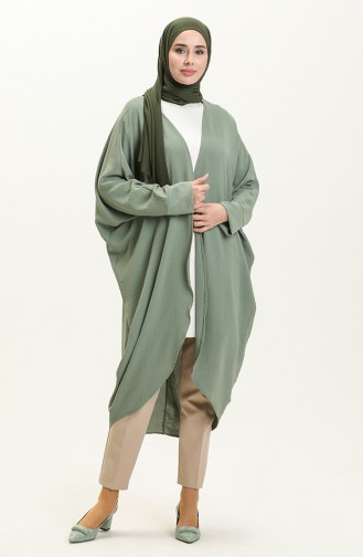 Bat Sleeve Poncho 2571-04 Green 2571-04