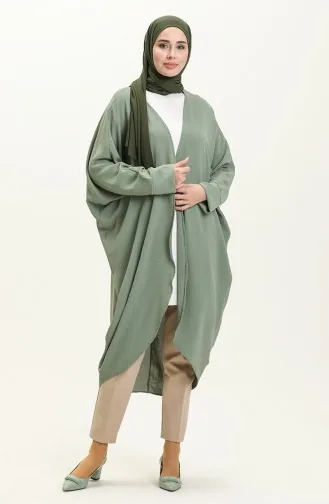 Bat Sleeve Poncho 2571-04 Green 2571-04