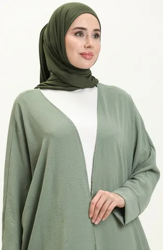 Bat Sleeve Poncho 2571-04 Green 2571-04