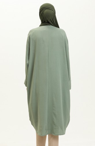 Bat Sleeve Poncho 2571-04 Green 2571-04