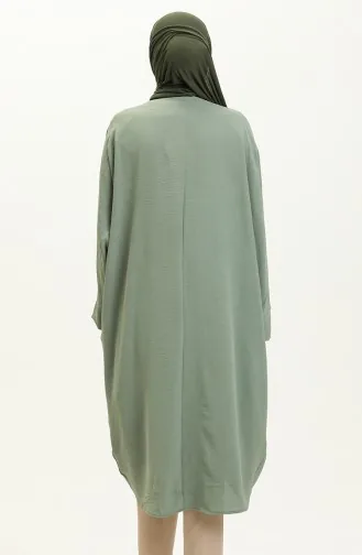 Bat Sleeve Poncho 2571-04 Green 2571-04