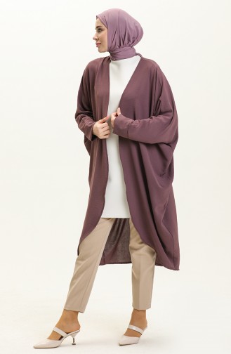 Fledermausärmel-Poncho 2571-06 Lila 2571-06