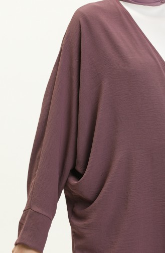 Fledermausärmel-Poncho 2571-06 Lila 2571-06