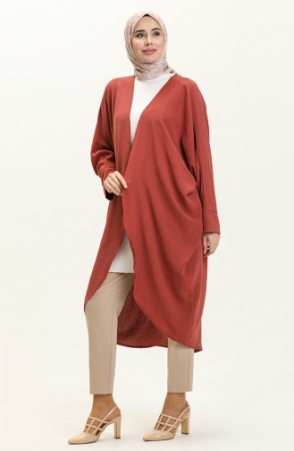 Dark Dusty Rose Poncho 2571-07