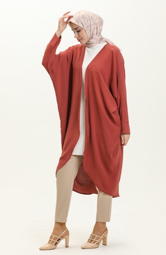 Fledermausärmel-Poncho 2571-07 Dunkelrosa 2571-07