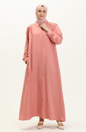 Aerobin Stoff Perlenkleid 1010-07 Rose 1010-07