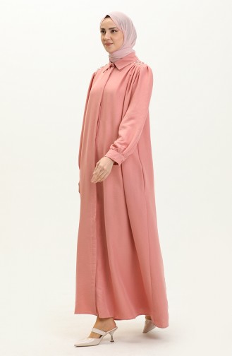 Aerobin Stoff Perlenkleid 1010-07 Rose 1010-07