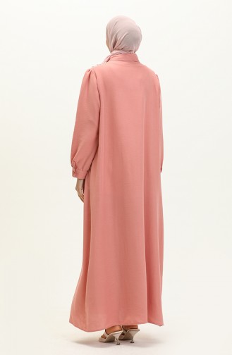 Aerobin Stoff Perlenkleid 1010-07 Rose 1010-07