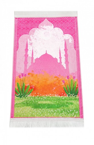 Kumbaralı Benim Seccadem Pembe