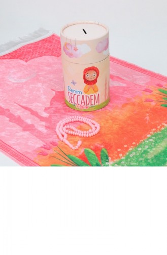 Kumbaralı Benim Seccadem Pembe