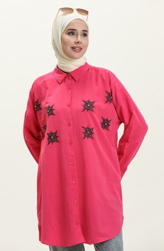 Fuchsia Overhemdblouse 0066-03