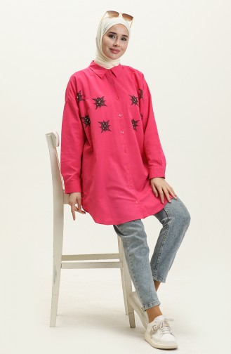 Fuchsia Overhemdblouse 0066-03