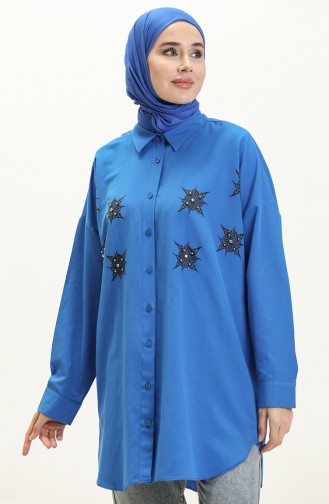 Pearl Shirt 0066-06 Indigo 0066-06