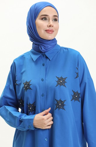 Pearl Shirt 0066-06 Indigo 0066-06