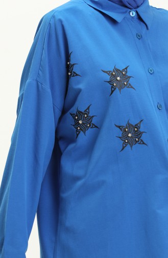 Pearl Shirt 0066-06 Indigo 0066-06
