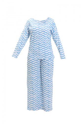 Blau Pyjama 3422.Mavi