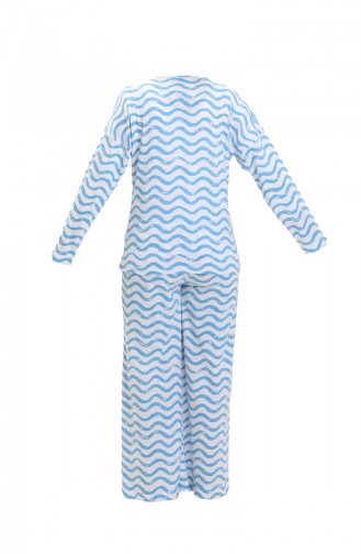 Blau Pyjama 3422.Mavi