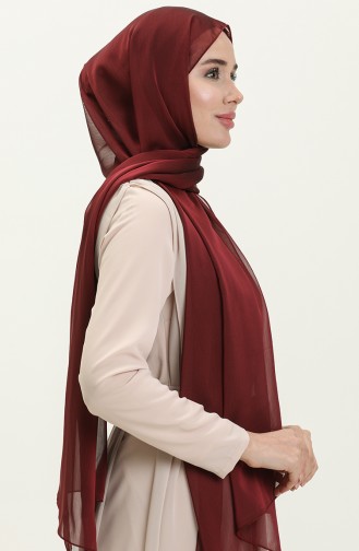 Claret red Sjaal 7586-01