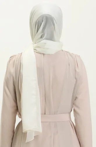 Aymina Chiffon-Schal  7586-03 Creme 7586-03