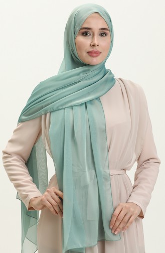 Aymina Chiffon-Schal 7586-05 Grün 7586-05