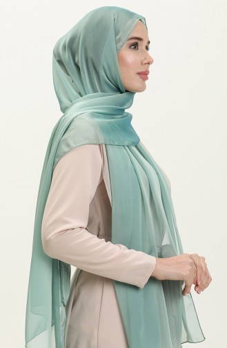 Aymina Chiffon-Schal 7586-05 Grün 7586-05