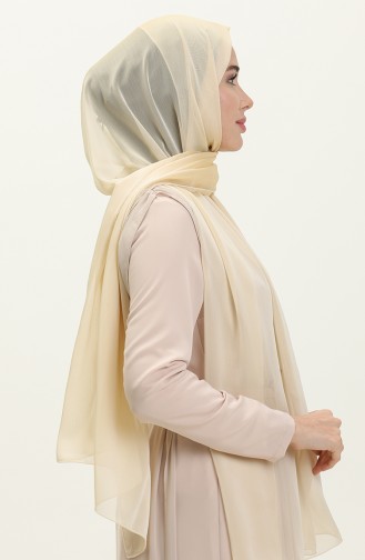 Aymina Chiffon-Schal 7586-07 Beige 7586-07