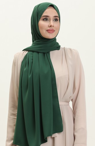 Aymina Silk Cotton Shawl 8612-03 Emerald Green 8612-03