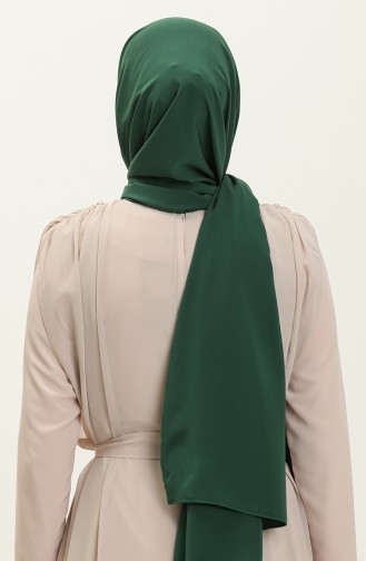Aymina Seiden-Baumwoll-Schal 8612-03 Smaragdgrün 8612-03