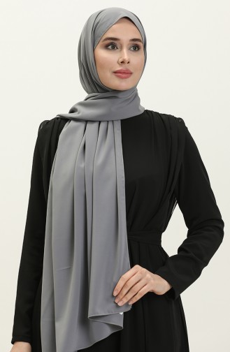 Aymina Silk Cotton Shawl 8612-04 Gray 8612-04