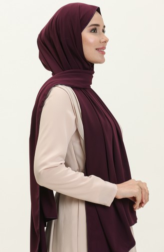 Aymina Châle Soie Coton 8612-06 Plum 8612-06