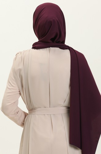 Aymina Silk Cotton Shawl 8612-06 Plum 8612-06