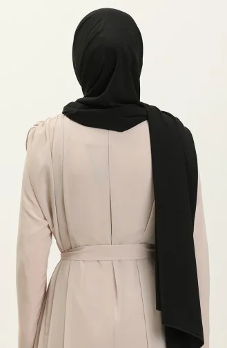 Aymina Châle Soie Coton 8612-07 Noir 8612-07