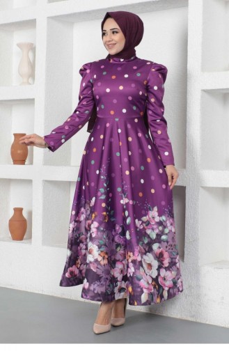 Habillé Hijab Plum 14438